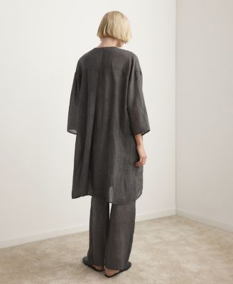 Women's Ramie Overdyed Effect Pants