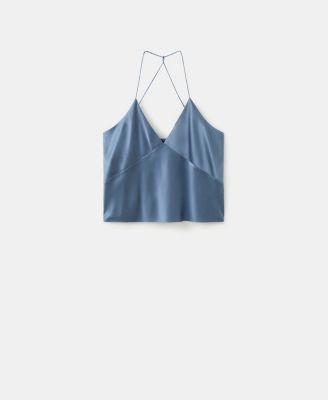 Women's Silk Pajama Top