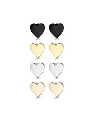 Heart Stud Earrings
