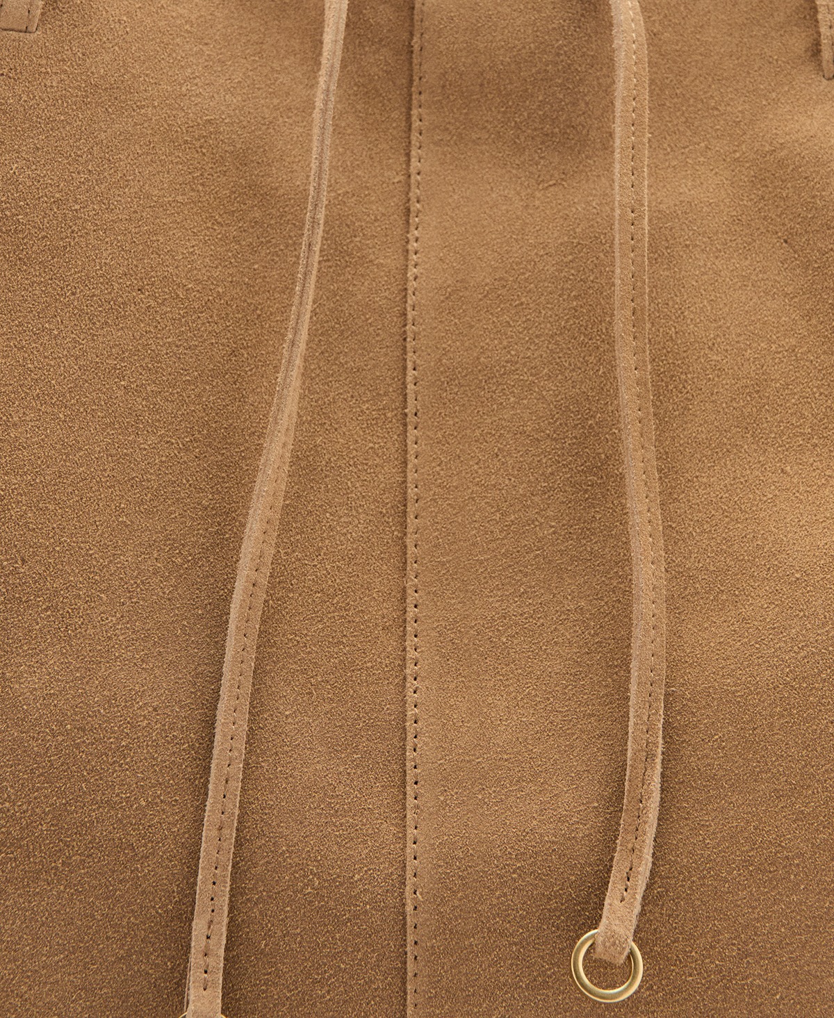 Mango Women's Bow Detail Suede Shopper Bag