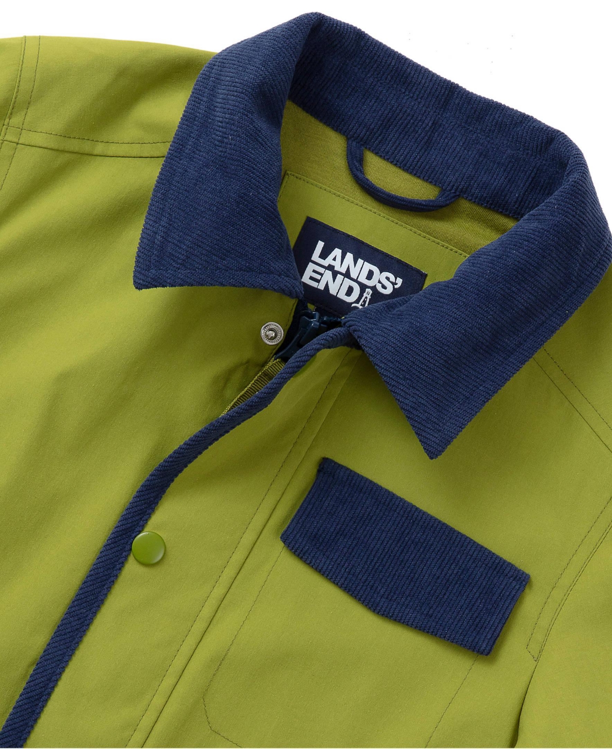 Lands' End Girls Water Resistant Utility Jacket