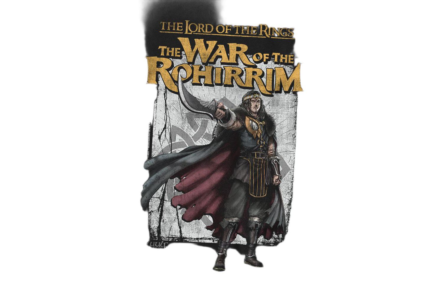 Men's War Of The Rohirrim Wulf Homage T-Shirt