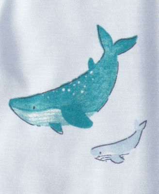 PurelySoft by Carter’s Baby Boys' Whale Pull-On Pants, 2-Pack