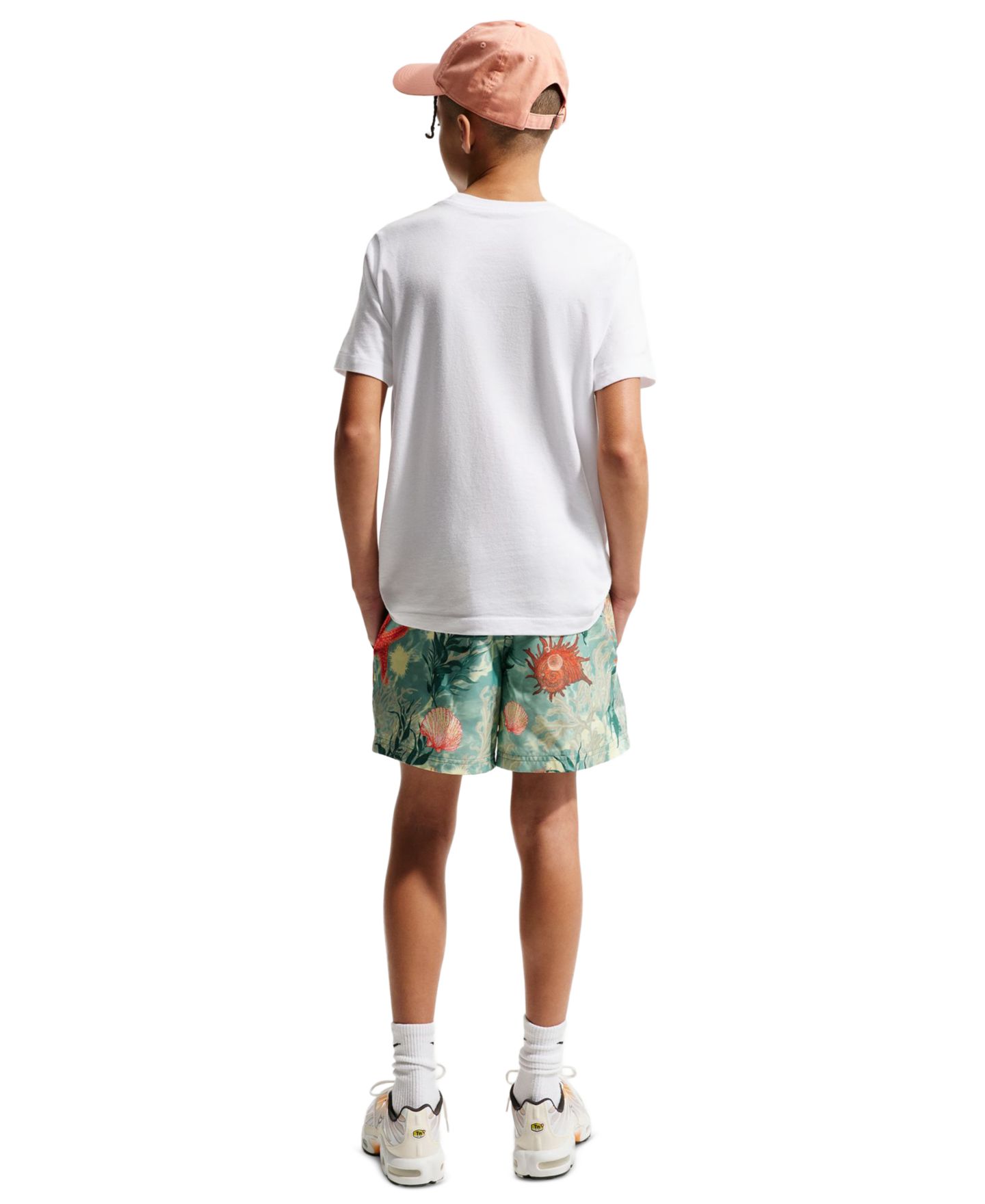 Шорты Nike Sportswear Club Woven Shorts для мальчиков, цвет: Глиняный — фото 5