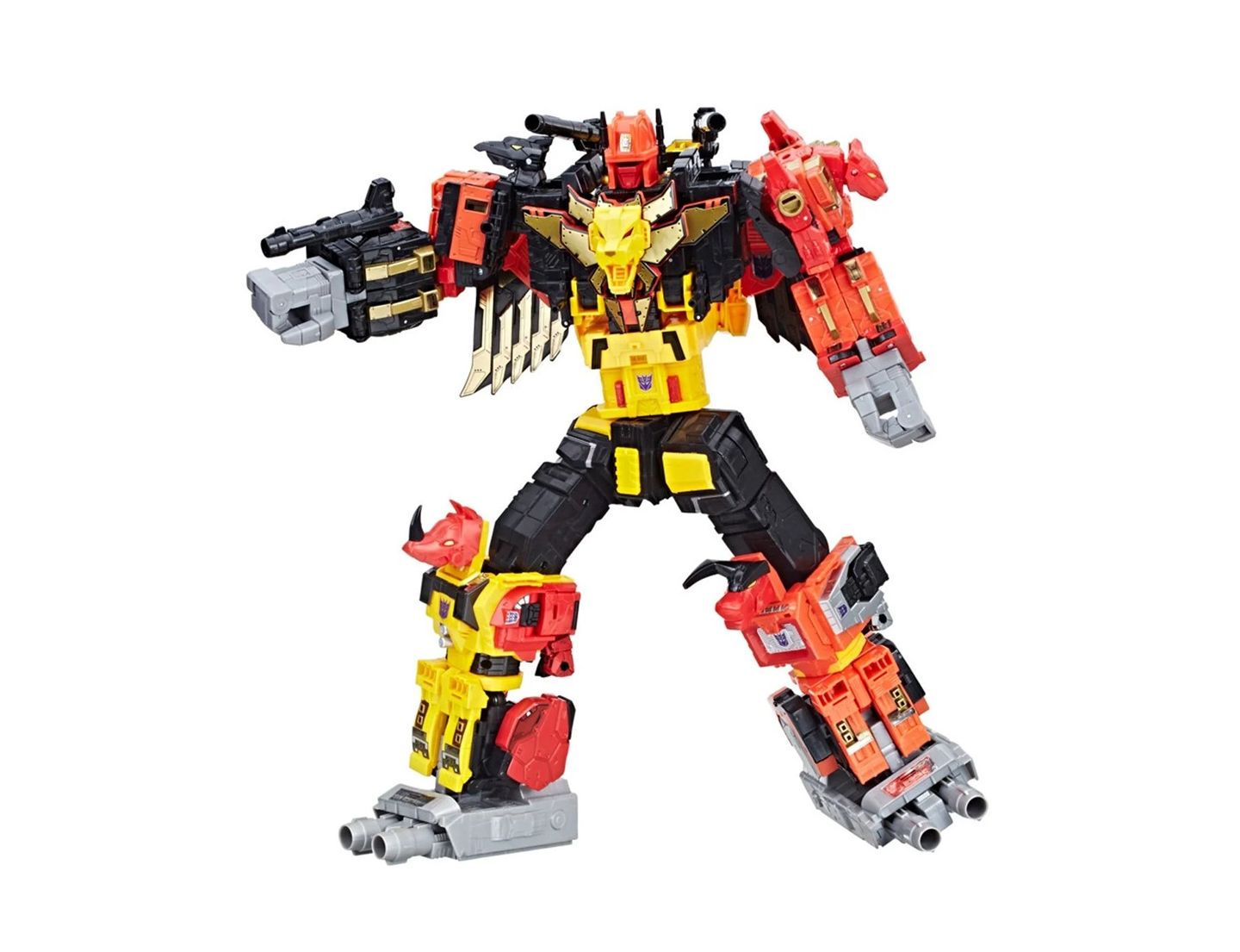 Детский игровой набор Transformers Predaking Combiner Team Power of the Primes 5-Piece Playset, Ages 11+ — фото 1