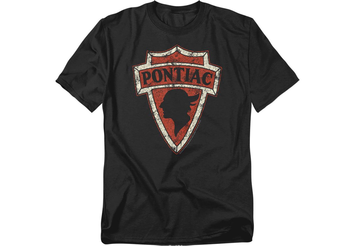 Мужская футболка Logovision Pontiac Early Pontiac Arrowhead, цвет: Чёрный — фото 1