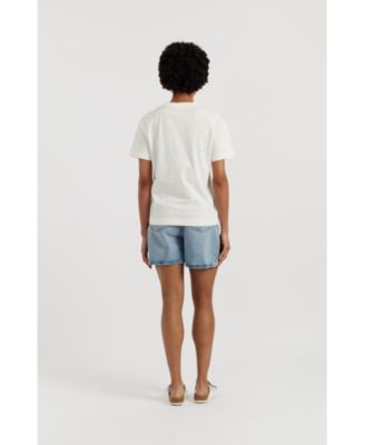 Women's Cotton Snoopy Cherry T-Shirt