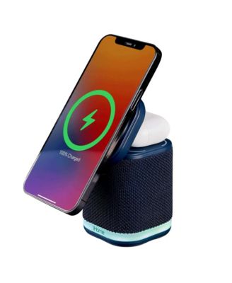 Power Tower Bluetooth Wireless Charging Speaker with Night Light