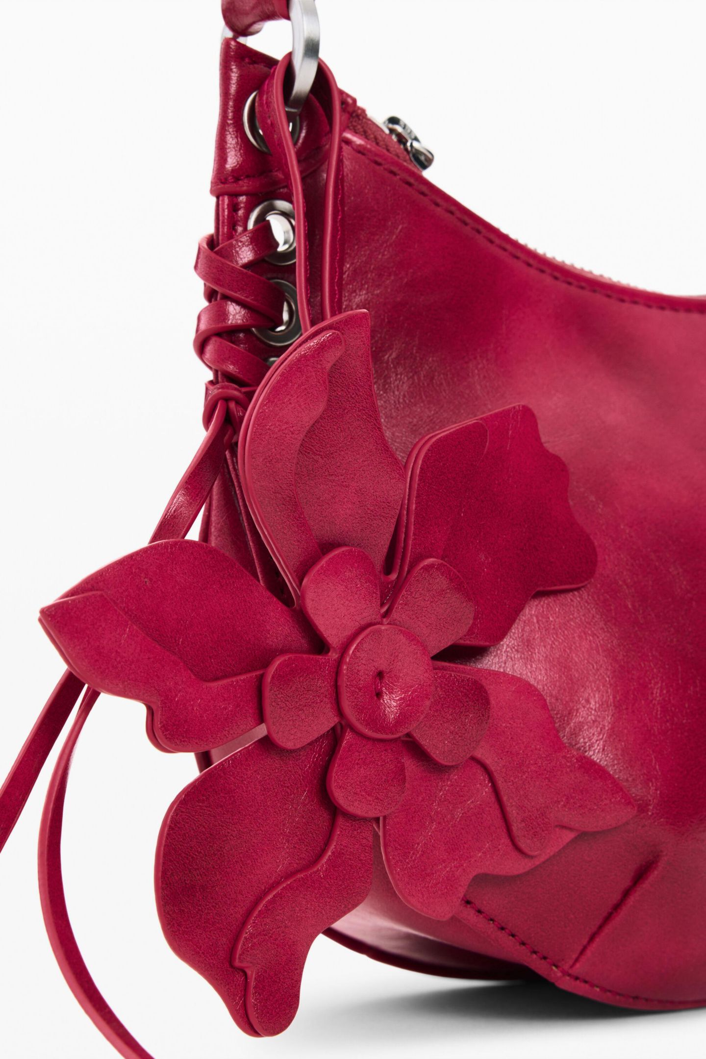 Кошелёк Desigual Crossbody wallet flower, цвет: Красный — фото 3