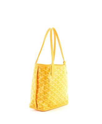Mini Anjou Reversible Tote Coated Canvas