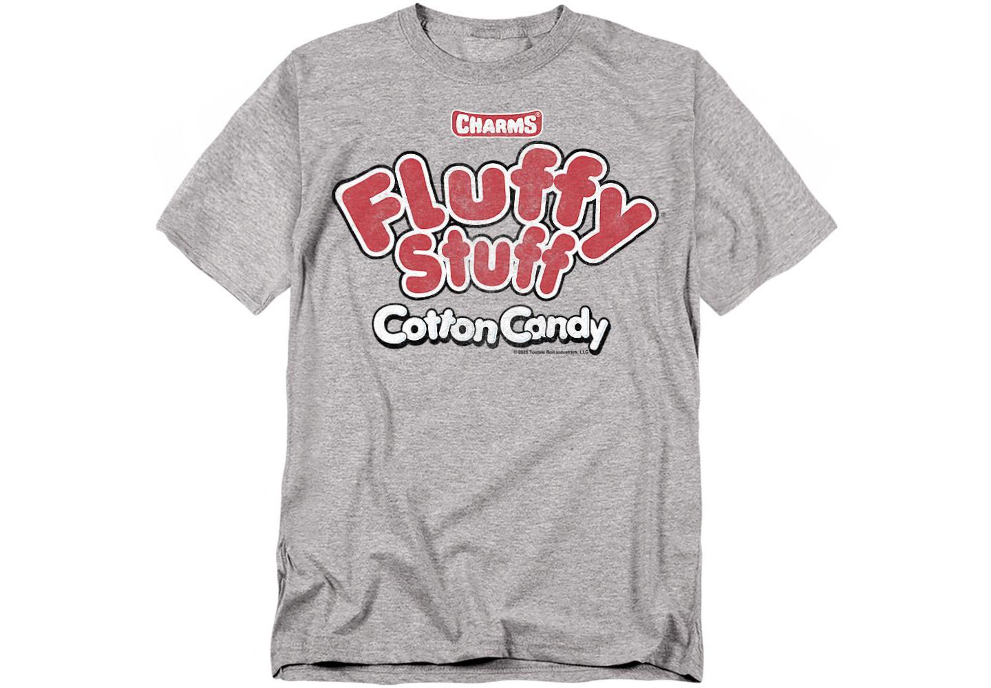 Мужская футболка Tootsie Roll Fluffy Stuff Simple, цвет: Меланжевый — фото 1