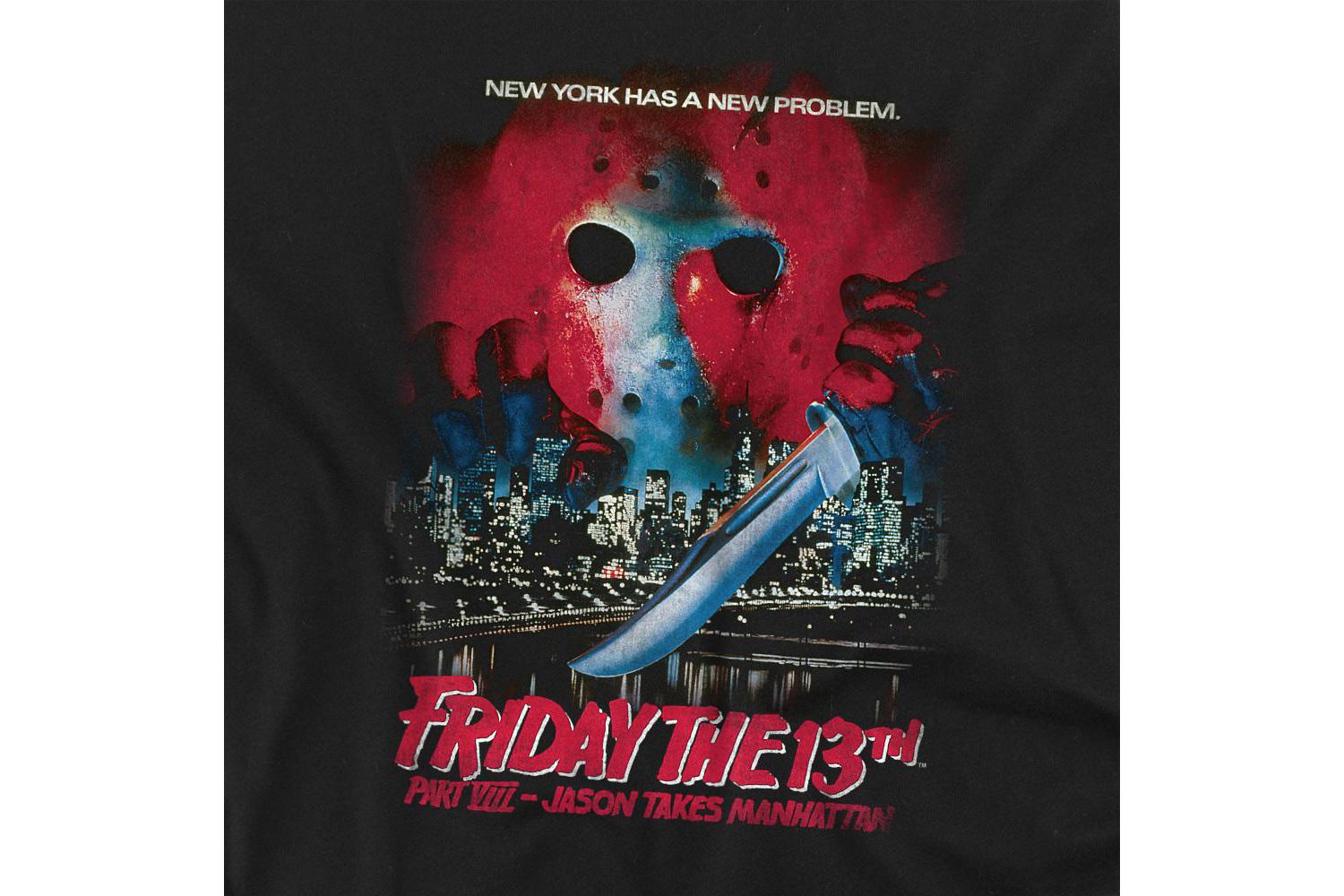 Big & Tall Part Viii Jason Takes Manhattan Vintage Poster T-Shirt