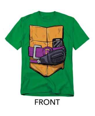 Big & Tall Mayhem Donatello Shell Front Back T-Shirt