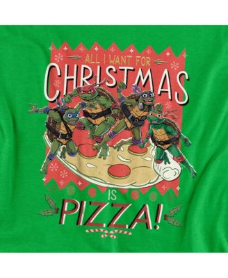 Men's Mayhem All I Want For Christmas Is Pizza T-Shirt
