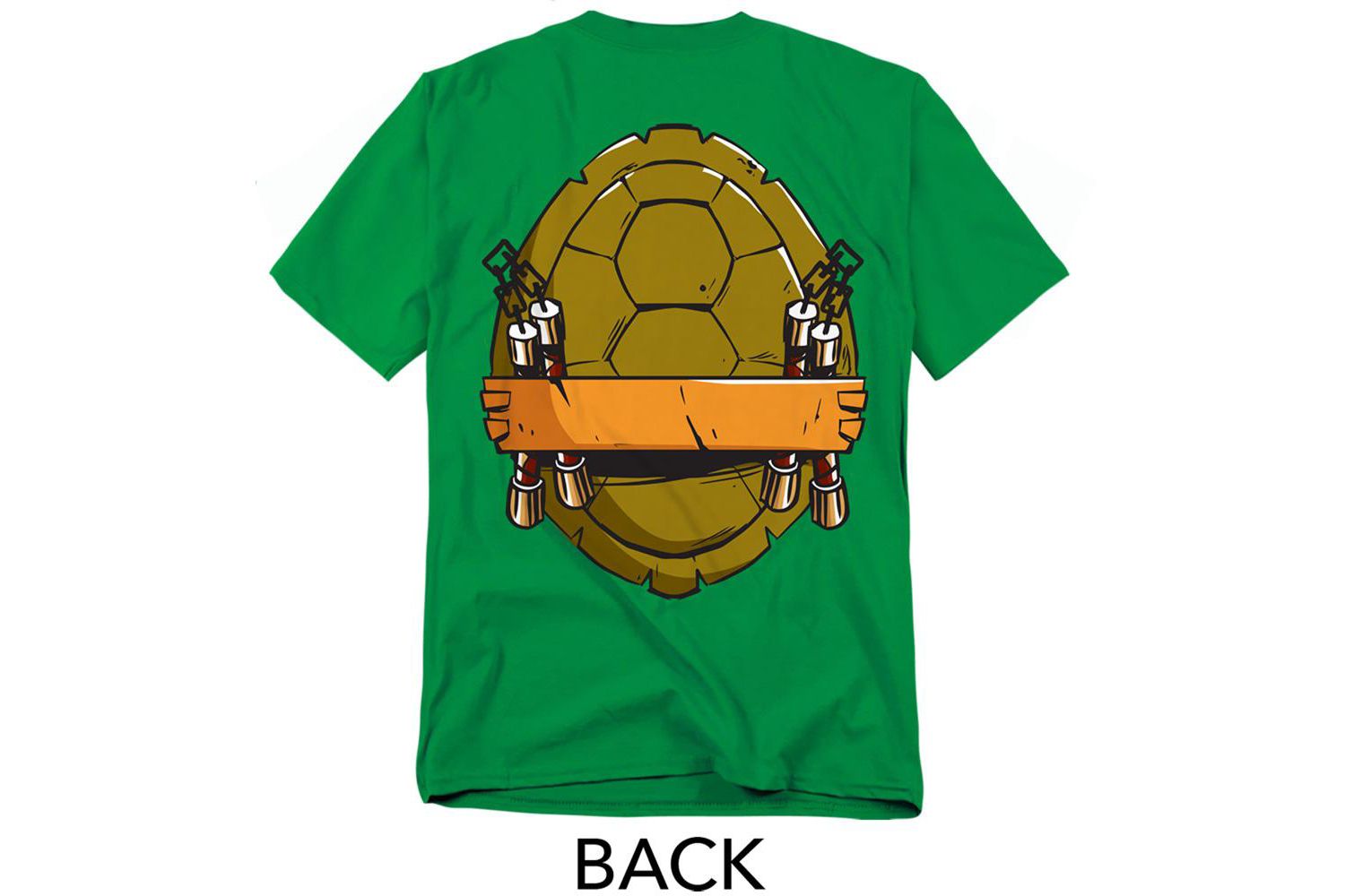 Big & Tall 2012 Michelangelo Shell Front Back T-Shirt