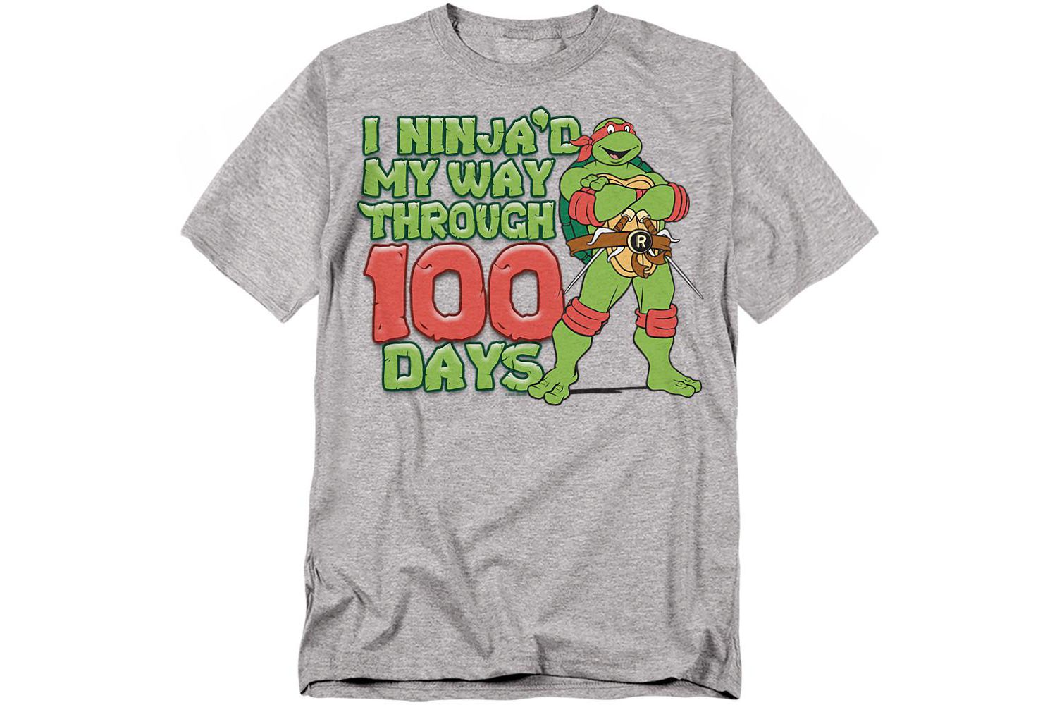 Men's Ninja'd My Way Through 100 Days T-Shirt