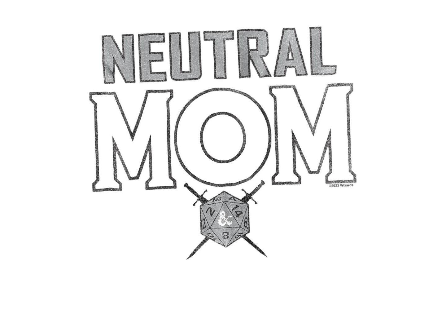 Мужская футболка D&D Mother's Day Neutral Mom, цвет: Белый — фото 3