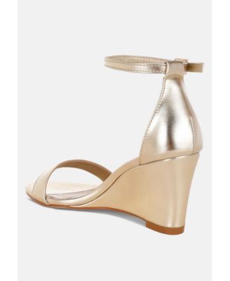Rag and Co Womens Volora Dressy Wedge Heel Sandals