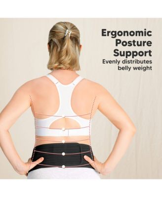 Maternity 2-Pack Ease Belly Band for Pregnancy, Soft & Breathable Pregnancy Belly Support Belt