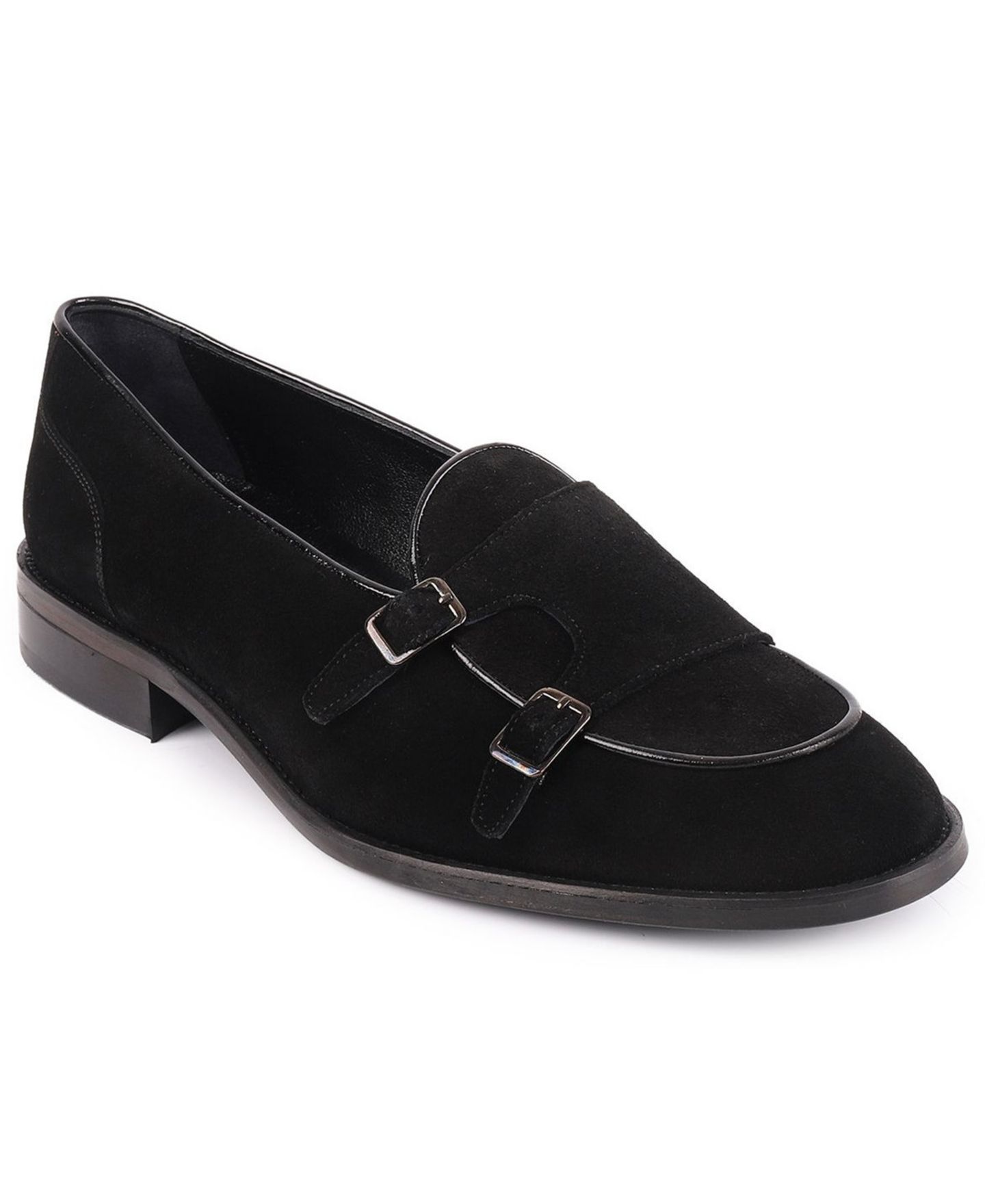 Мужские туфли VELLAPAIS Bellville Slip-On, цвет: Чёрный — фото 1