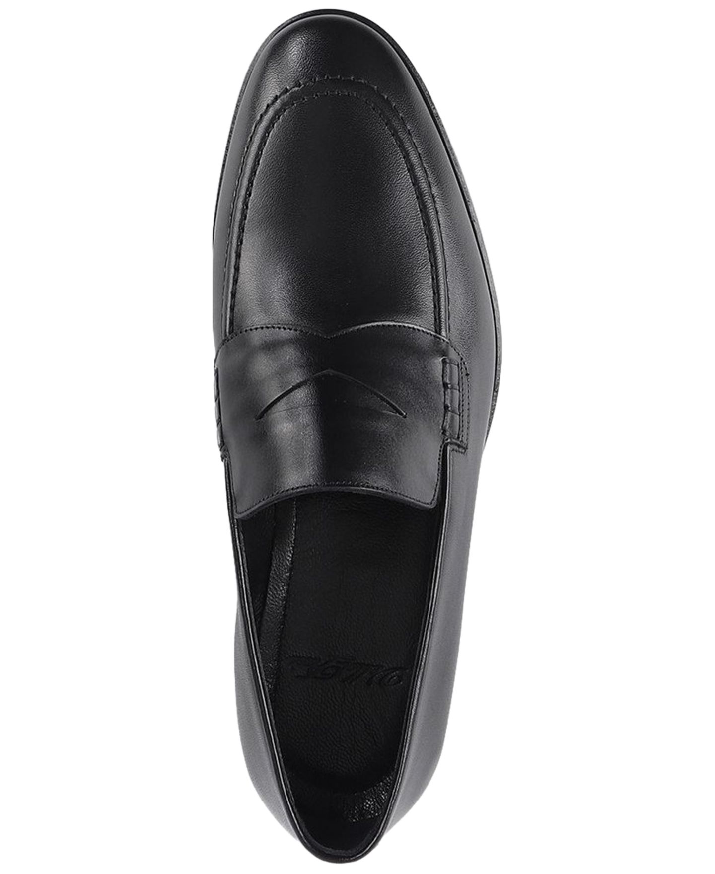 Мужские туфли VELLAPAIS Fulton Slip-On Penny, цвет: Чёрный — фото 4