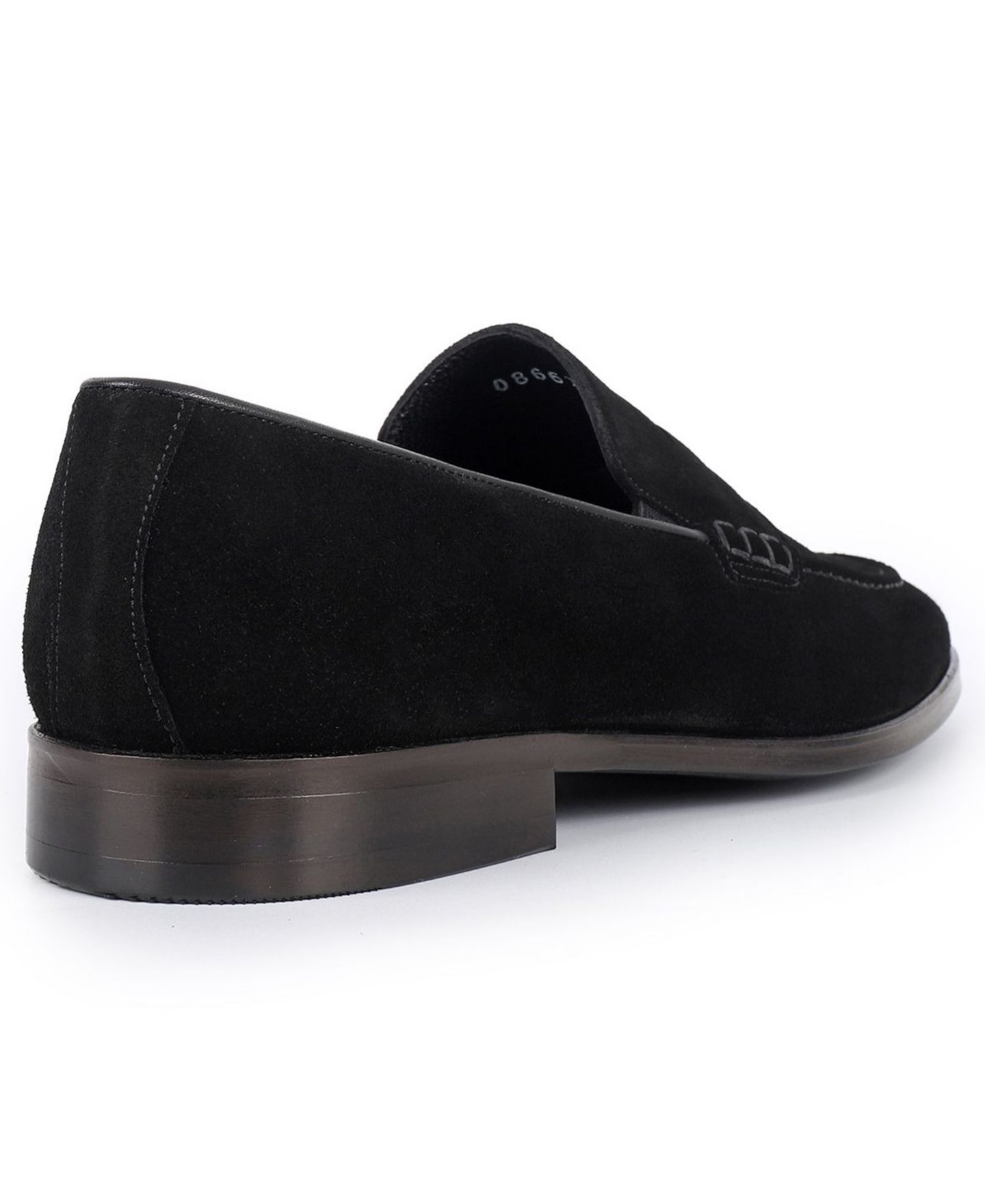 Мужские туфли VELLAPAIS Ganado Slip-On Penny, цвет: Чёрный — фото 3