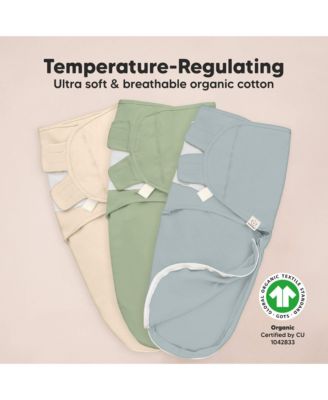 3pk Soothe Zippy Baby Swaddles Months, Newborn Sleep Sacks, Zipper Swaddle, Wearable Swaddle Blanket