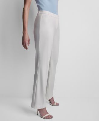 Petite Mid-Rise Modern Fit Flared Pants