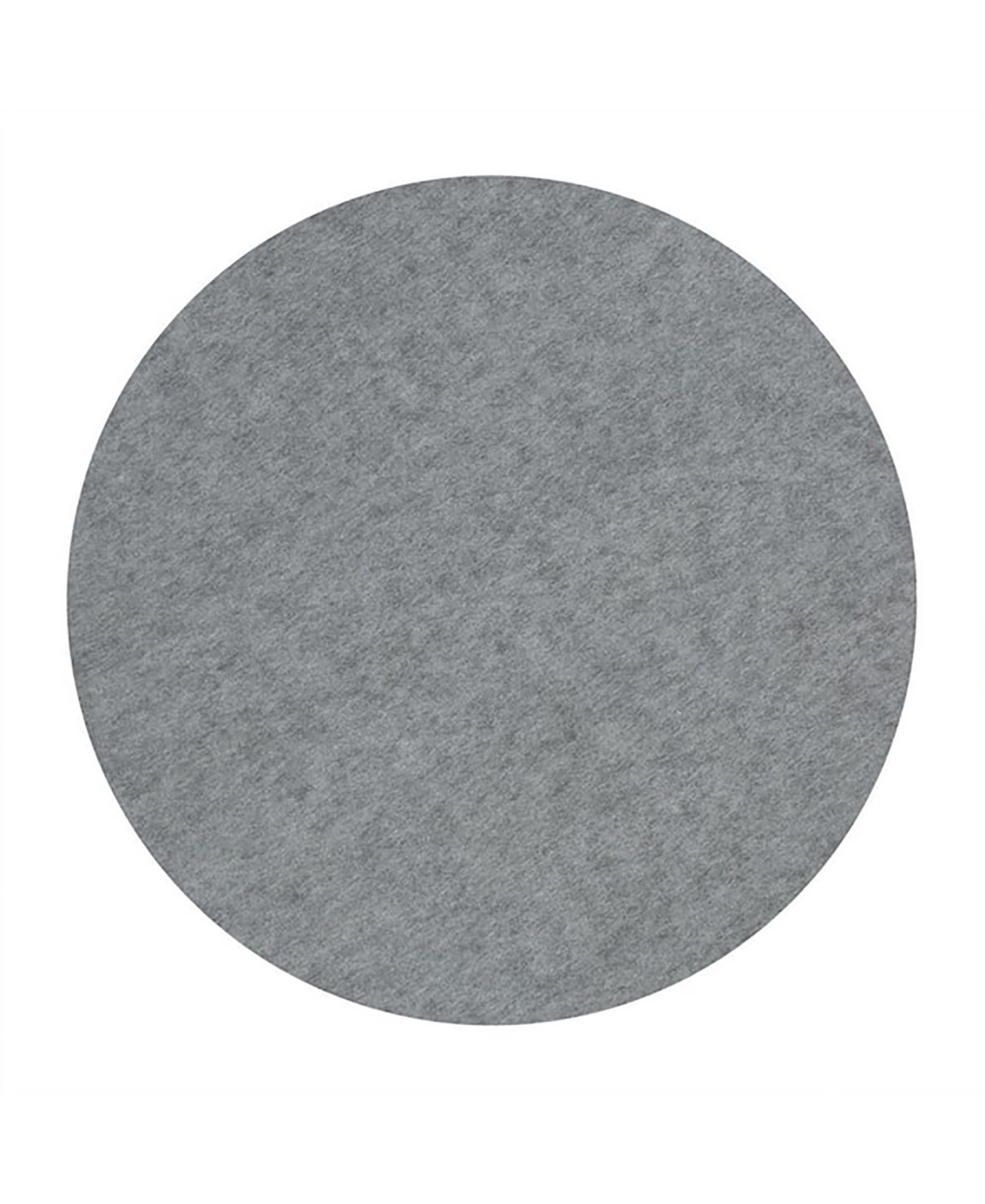 Karastan Dual Surface Thin Lock Gray 8' x 8' Round Rug Pad