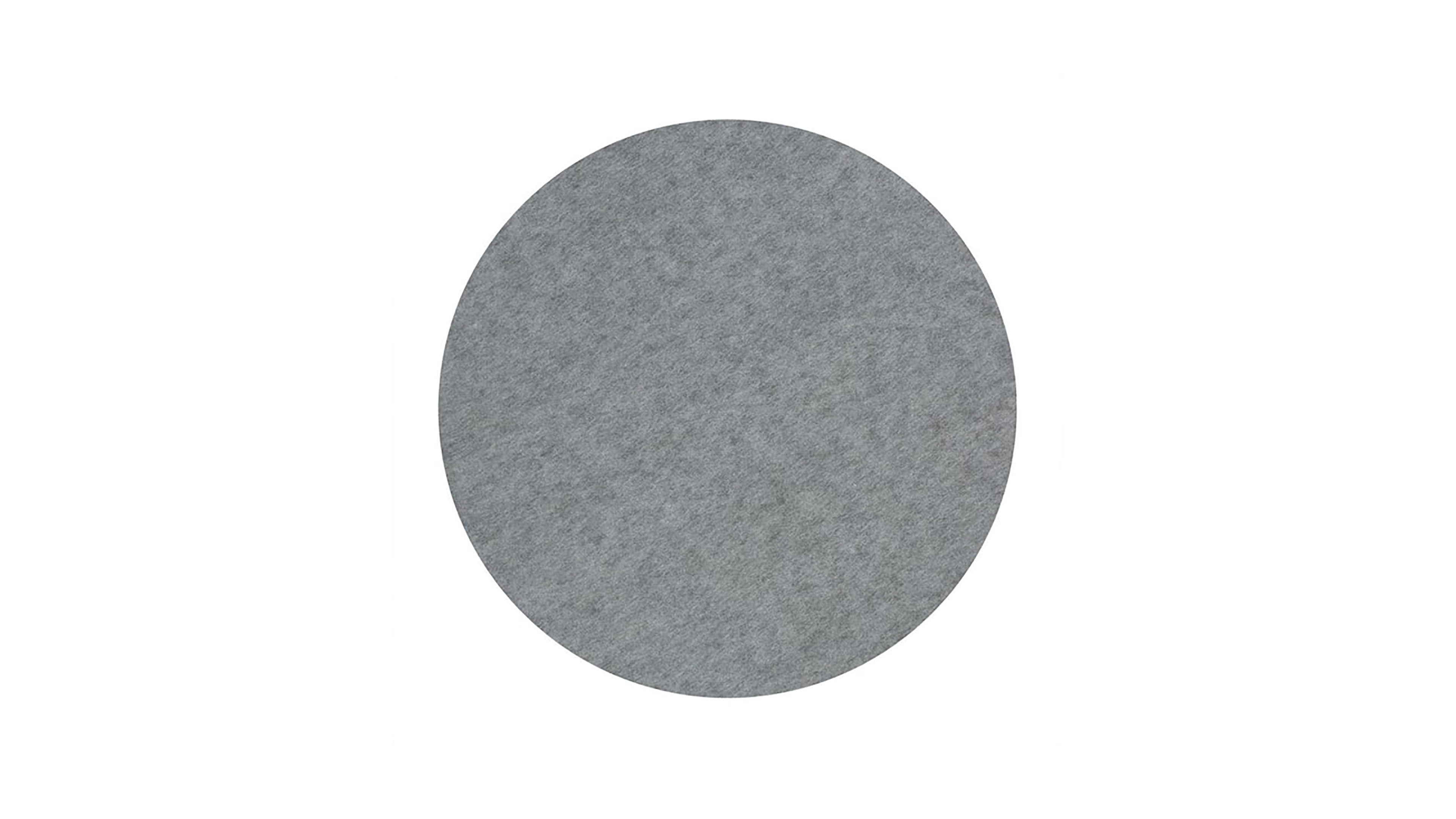 Karastan Dual Surface Thin Lock Gray 8' x 8' Round Rug Pad