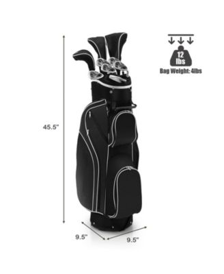 10-Piece Ladies Complete Golf Club Set with Alloy Driver