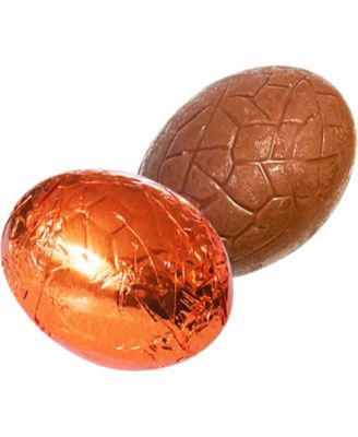 Orange Floral Easter Egg Tin Chocolate Eggs, 12-Pc.
