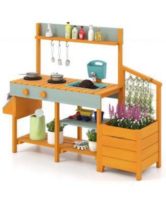 Corner Play Kitchen with Lights & Sounds, Suitable for Ages 3