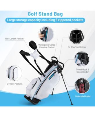 Men s Complete Golf Club Set with Stand Bag