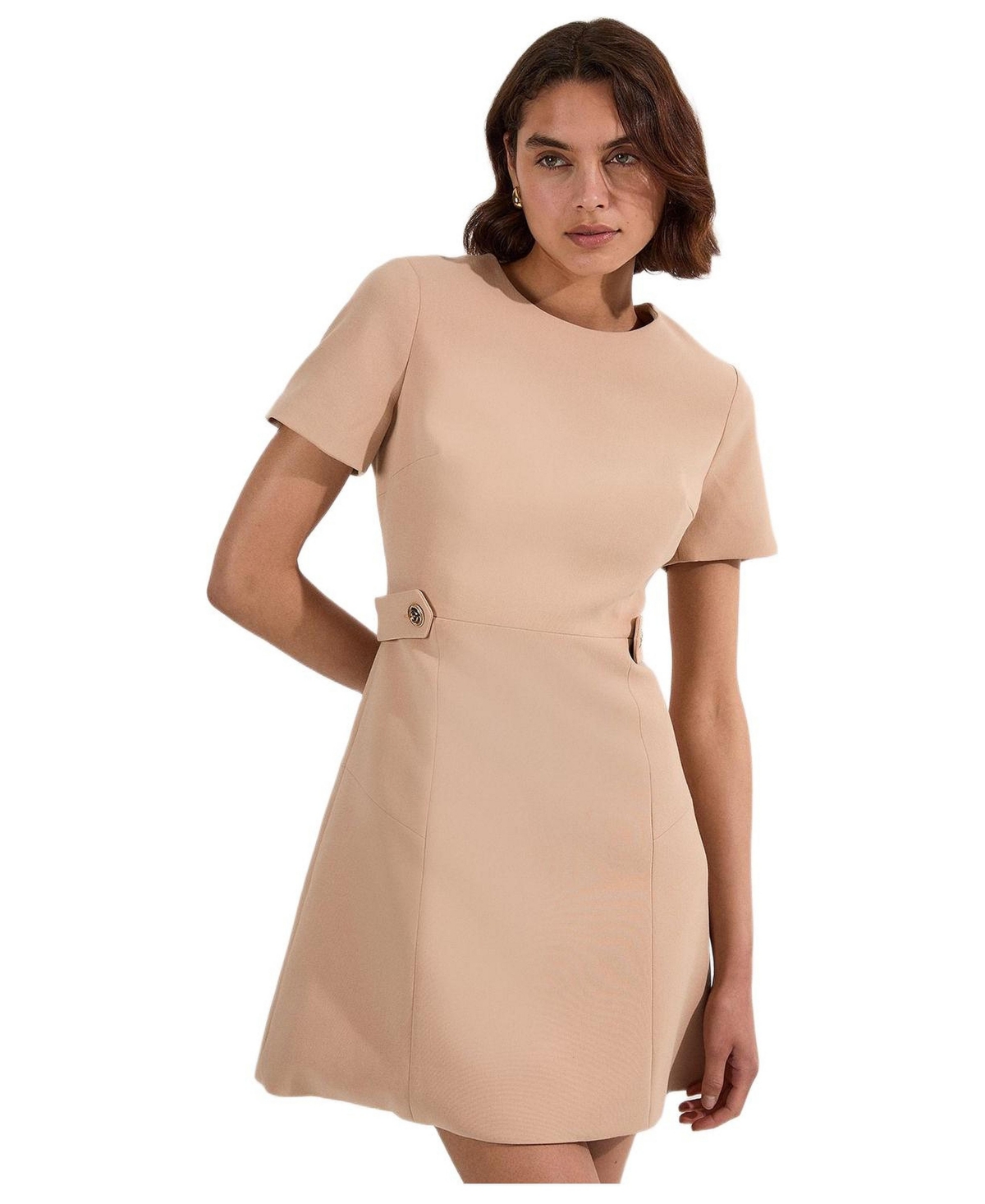 Karen Millen Women's Detail Tailored Mini Dress