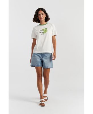 Women's Snoopy Apple T-Shirt