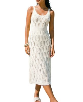 Women's Just Wandering Cover-Up Midi Beach Dress