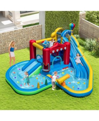 Inflatable Wet/Dry Combo Bounce House Water Park