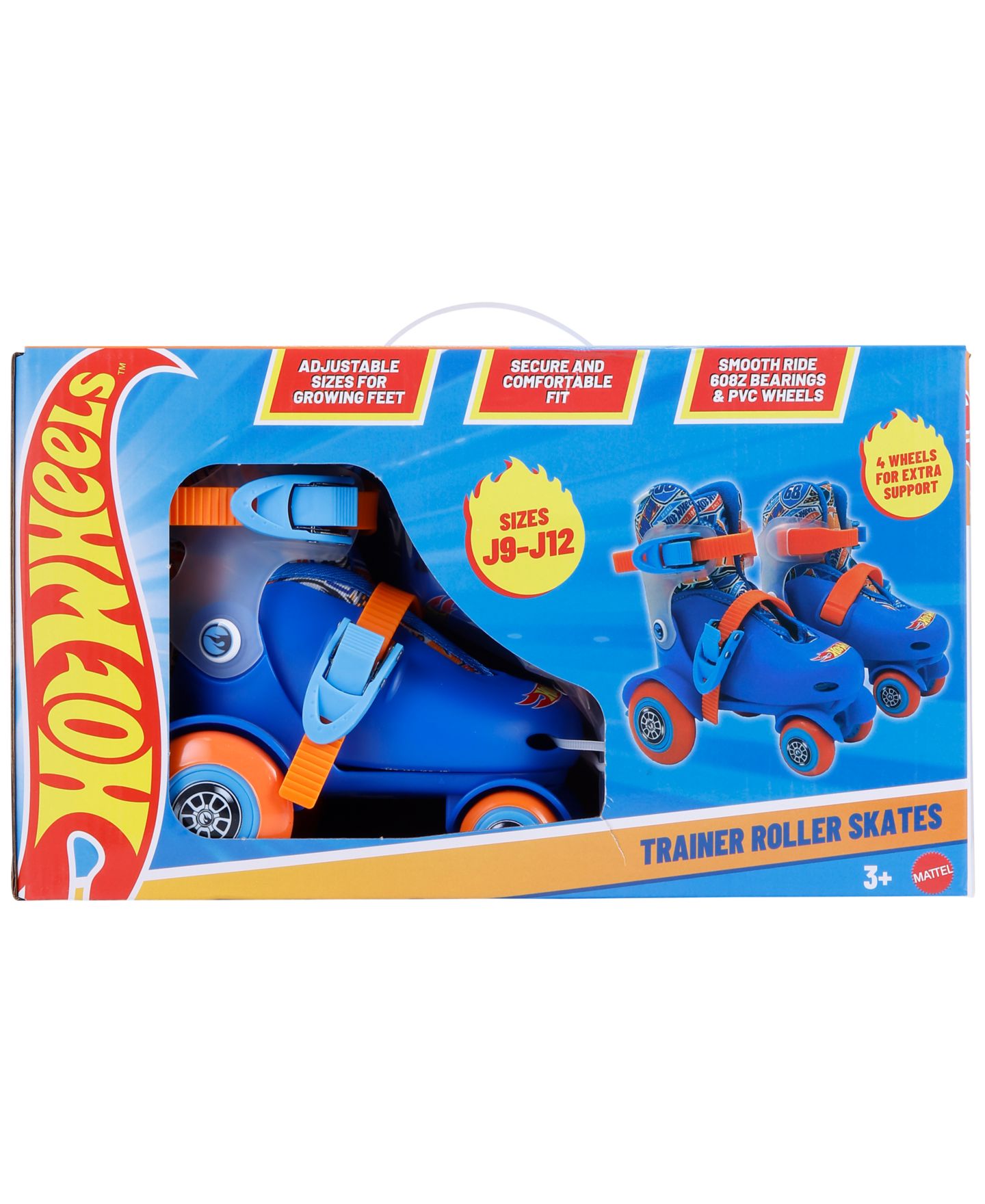 Детские игрушки Hot Wheels Trainer Adjustable Skates, Ages 3+ — фото 2