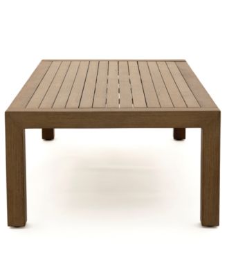 Vera 54" Aluminum Outdoor Coffee Table