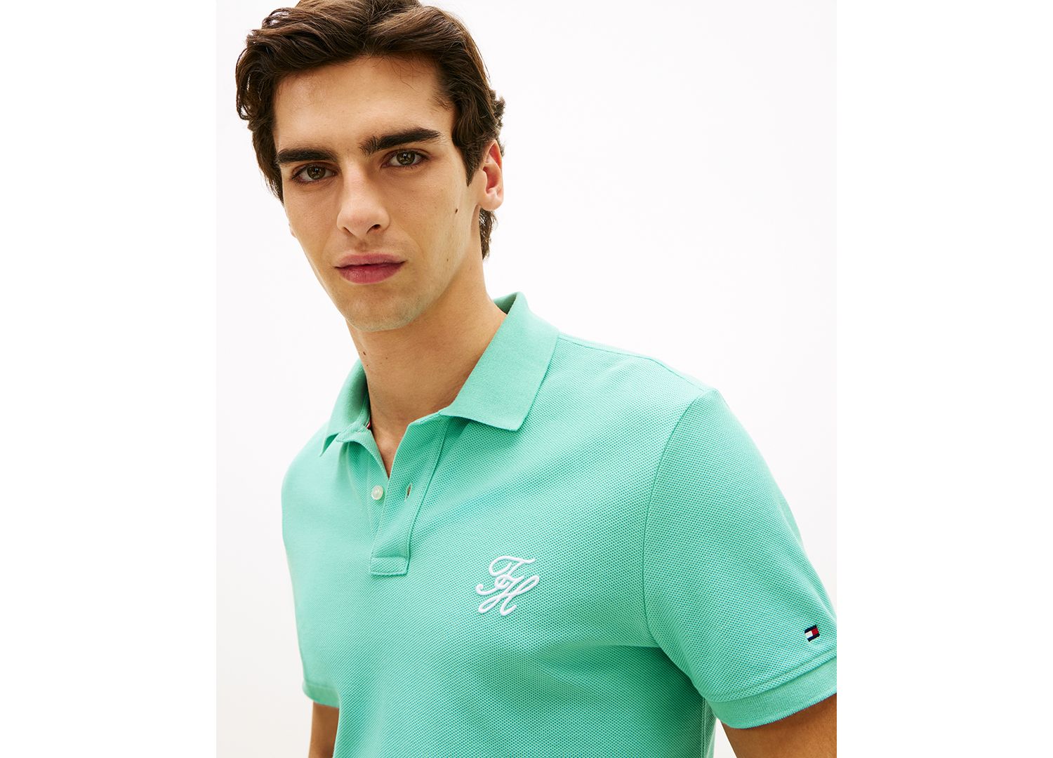 Men's Classic-Fit Embroidered Script Logo Polo Shirt