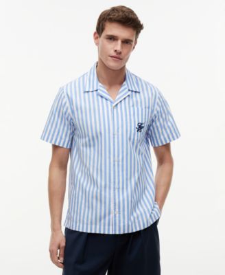 Men's Papertouch Striped Short-Sleeve Shirt
