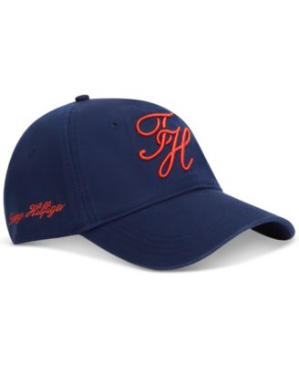 Men's Script Soft Six Panel Embroidered Logo Cap
