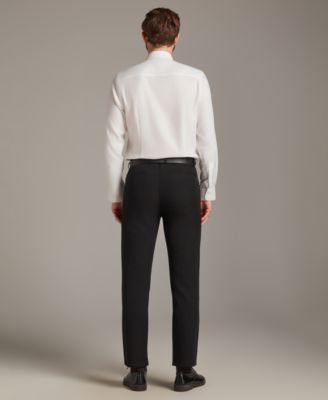 Men's Diamond Dobby Spread Collar Dress Shirt