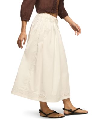 Women's Schiffley Trimmed Midi-Skirt