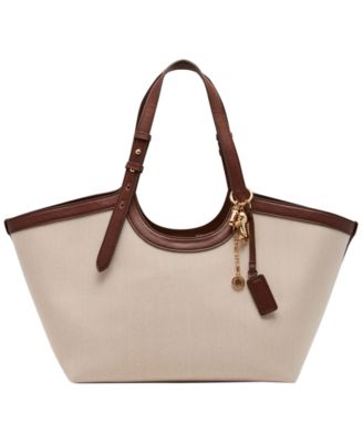 Tapered East West Medium Tote Bag