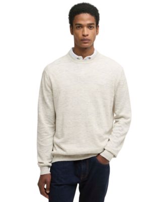 Men's Flaxby Linen Blend Crewneck Sweater