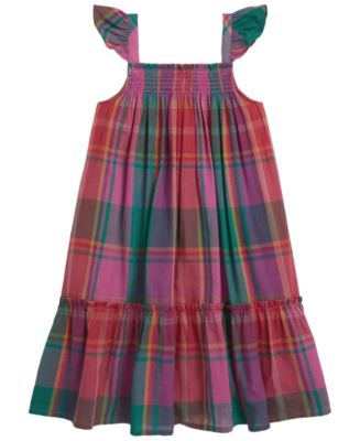 polo ralph lauren linen madras dress Cotton Madras Shirtdress