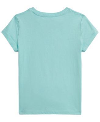 Girls' 2T-6X Polo Bear Cotton Jersey T-Shirt