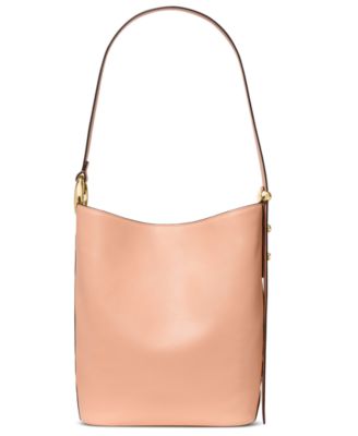 Halo Medium Leather Bucket Bag